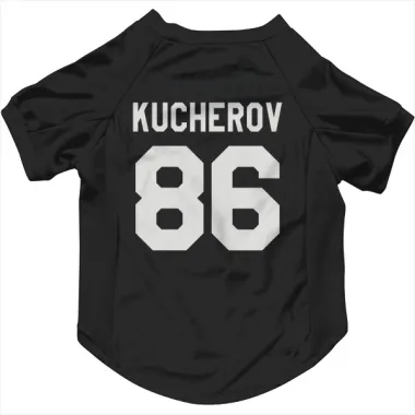 Black Tampa Bay Lightning Nikita Kucherov   Dog & Cat Pet Jersey