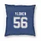 Blue Tampa Bay Lightning Jesse Ylonen   Pillow Cover (18 X 18)