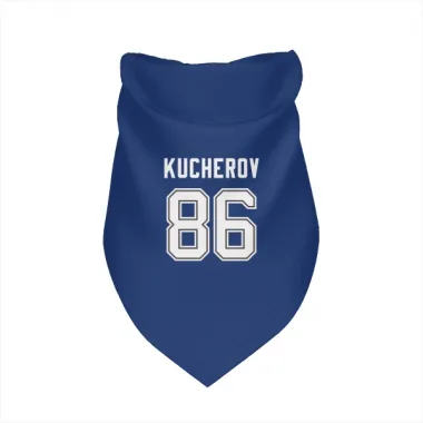 Blue Tampa Bay Lightning Nikita Kucherov   Dog & Cat Pet Bandana