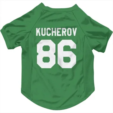 Green Tampa Bay Lightning Nikita Kucherov   Dog & Cat Pet Jersey