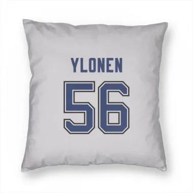 White Tampa Bay Lightning Jesse Ylonen   Pillow Cover (18 X 18)